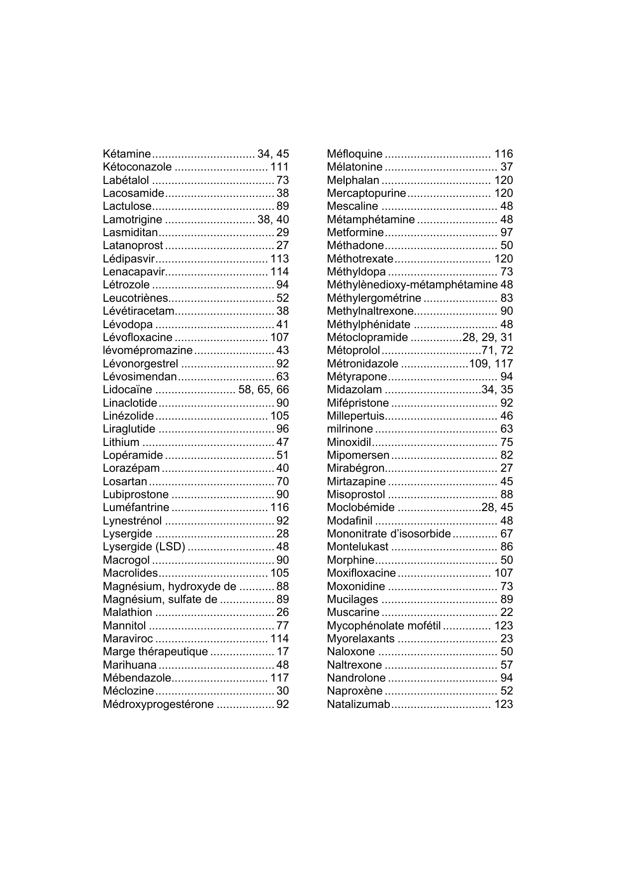 Polycopié Pharmacologie Schaad mars 2024 page 132