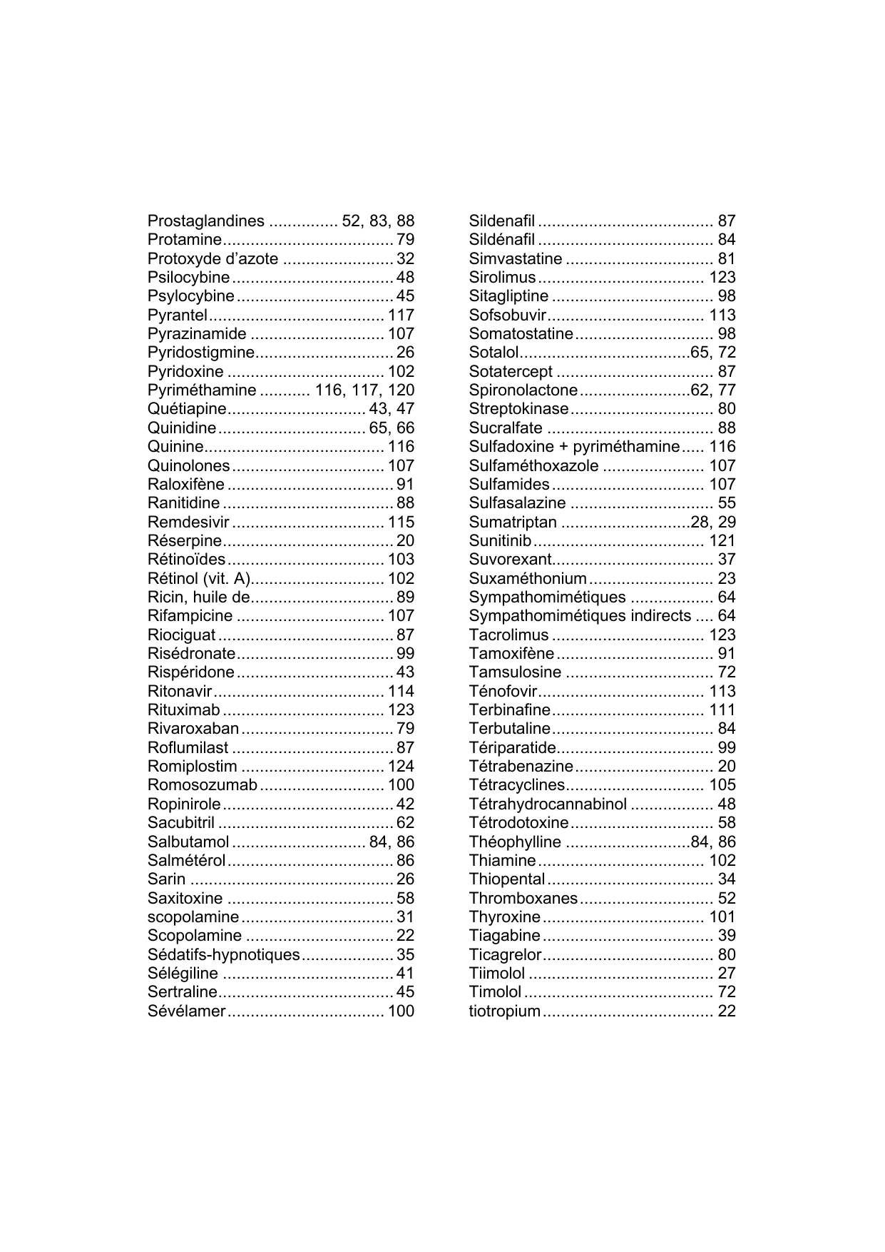 Polycopié Pharmacologie Schaad mars 2024 page 134