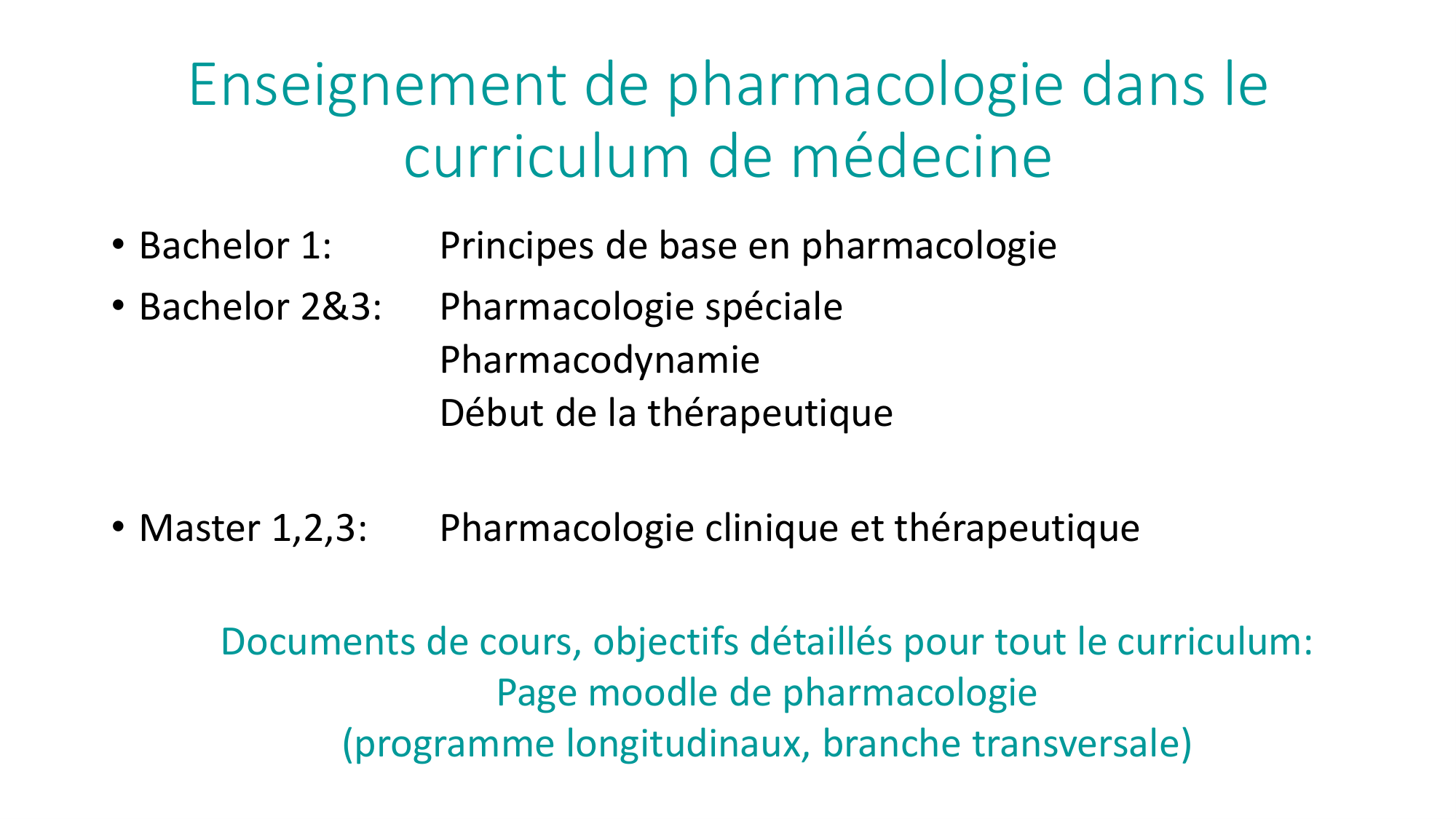 Principes de base de la pharmacologie page 2