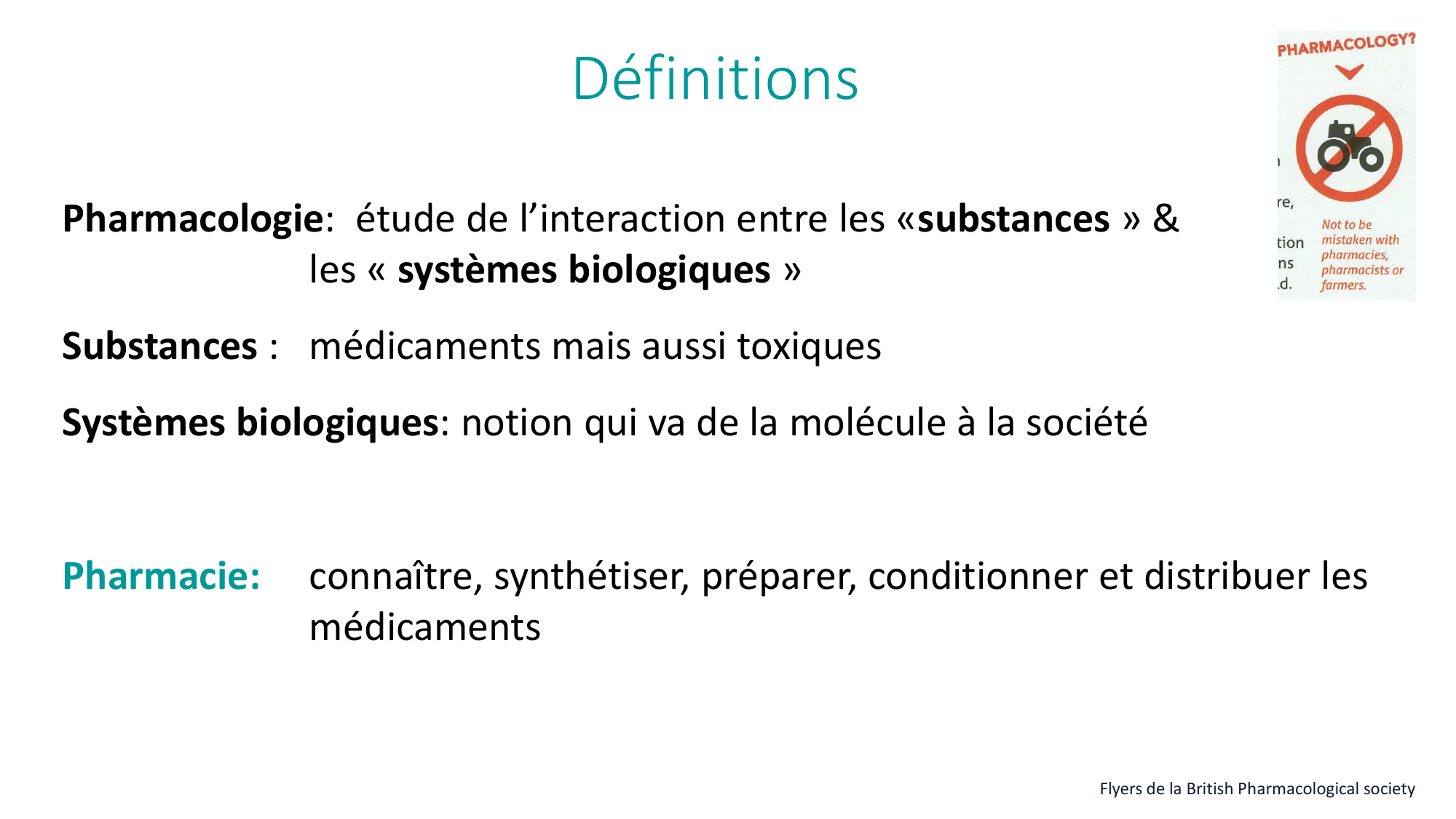 Principes de base de la pharmacologie page 4
