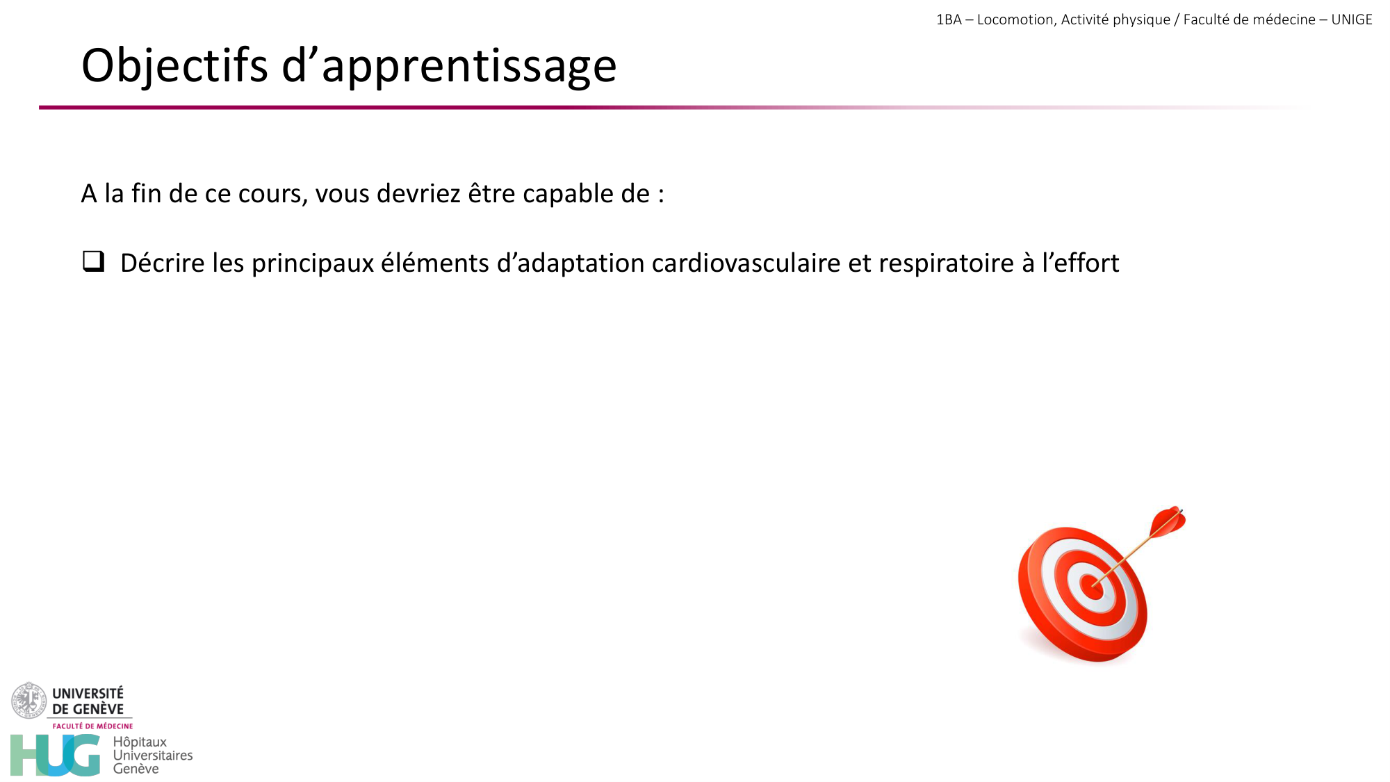 1BA 2025-2026 2026.04.14 - Réponse cardio-vasculaire et respiratoire page 3