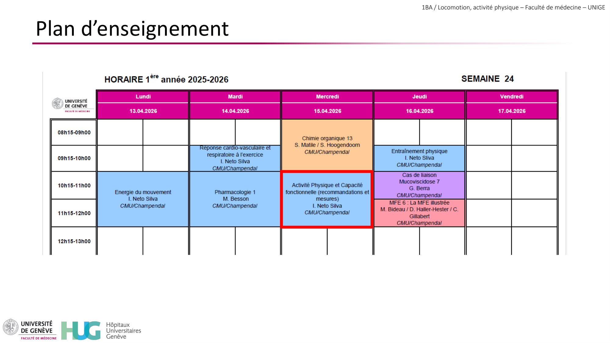 1BA 2025-2026 2026.04.15 - Activité Physique - Ivo NETO SILVA page 2