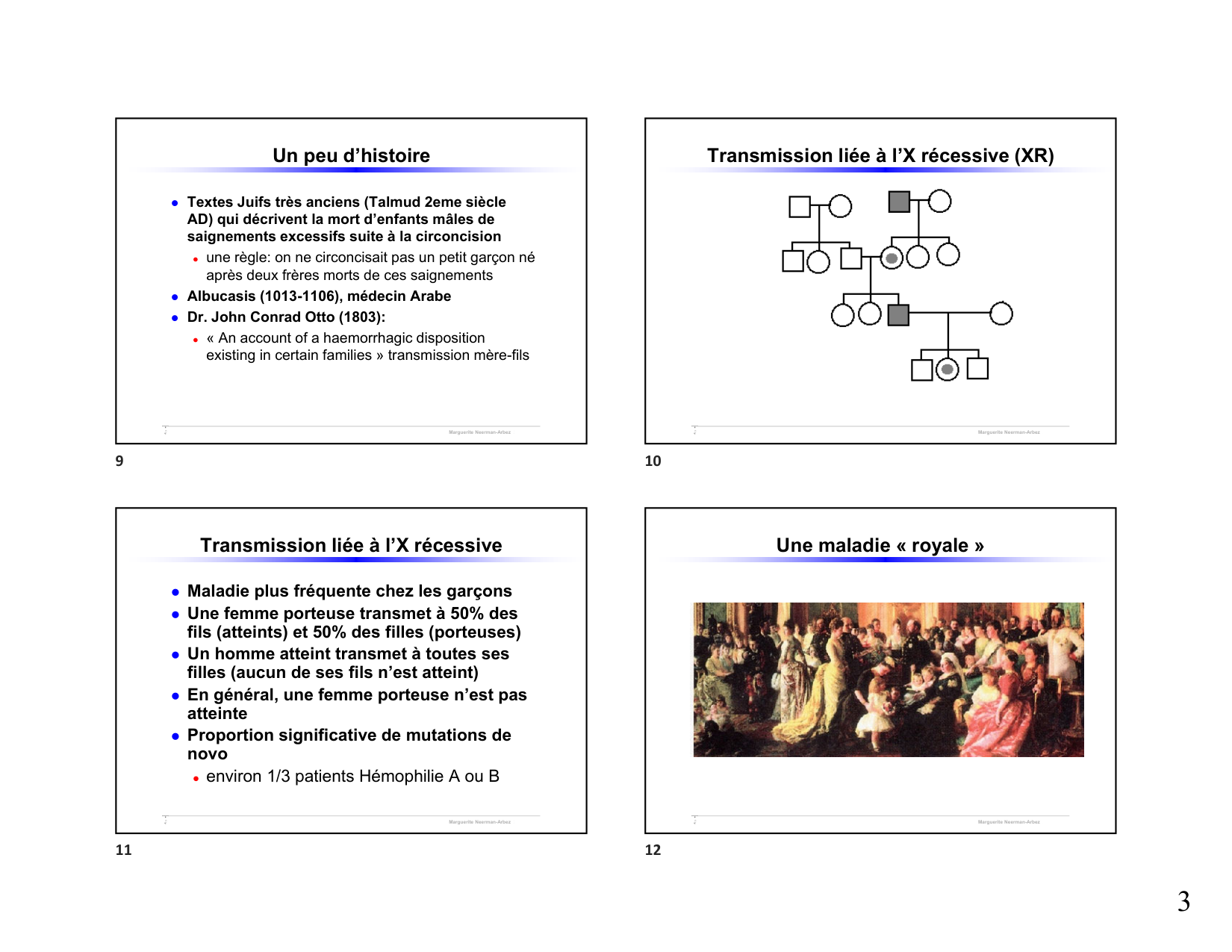 Hémophilie étudiants 2026 page 3