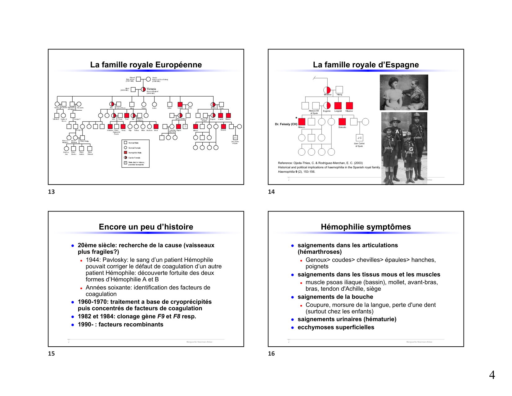 Hémophilie étudiants 2026 page 4