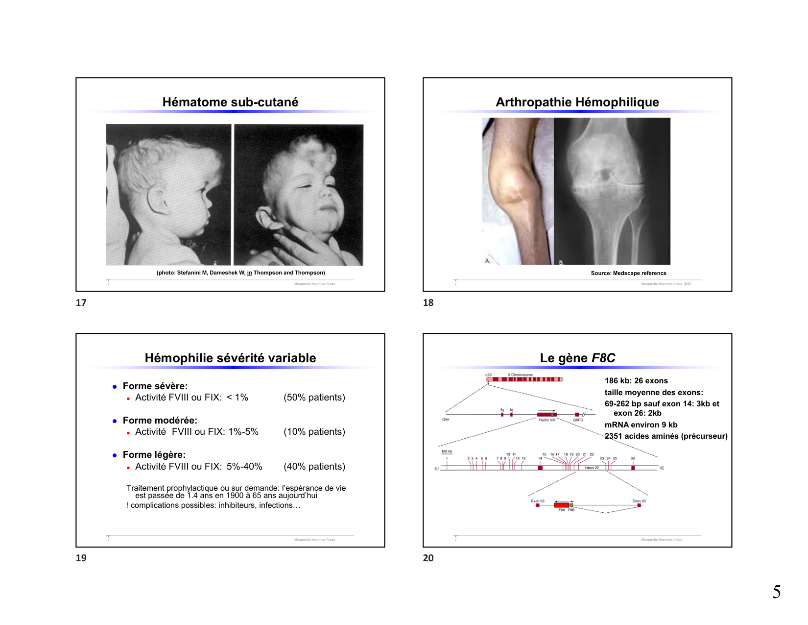 Hémophilie étudiants 2026 page 5