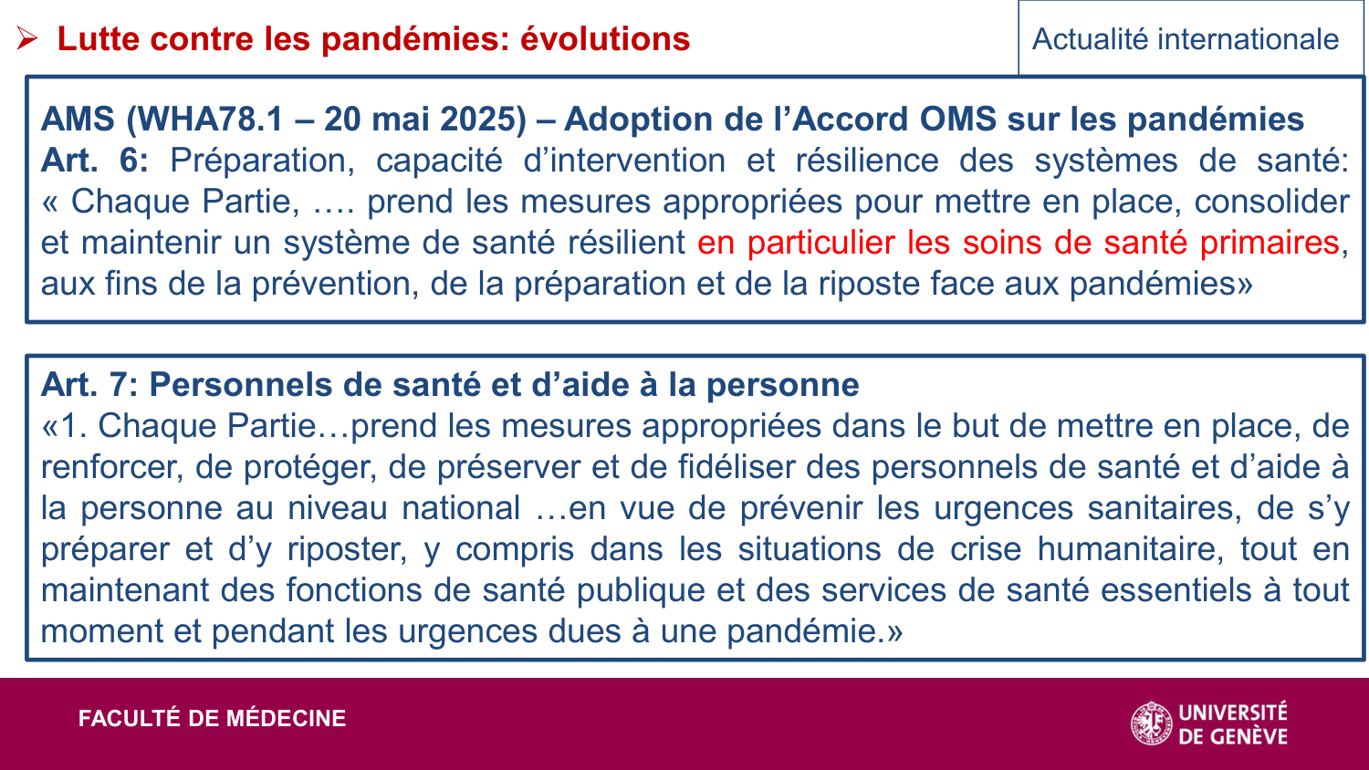 2025 Dagron - cours systèmes de santé page 10