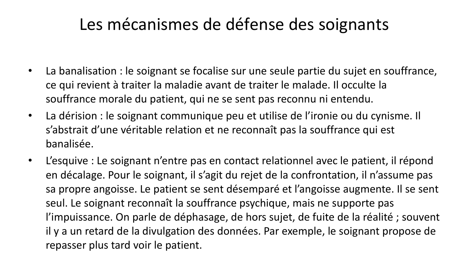 Cours PSS opérations défensives du thérapeute 25 page 16