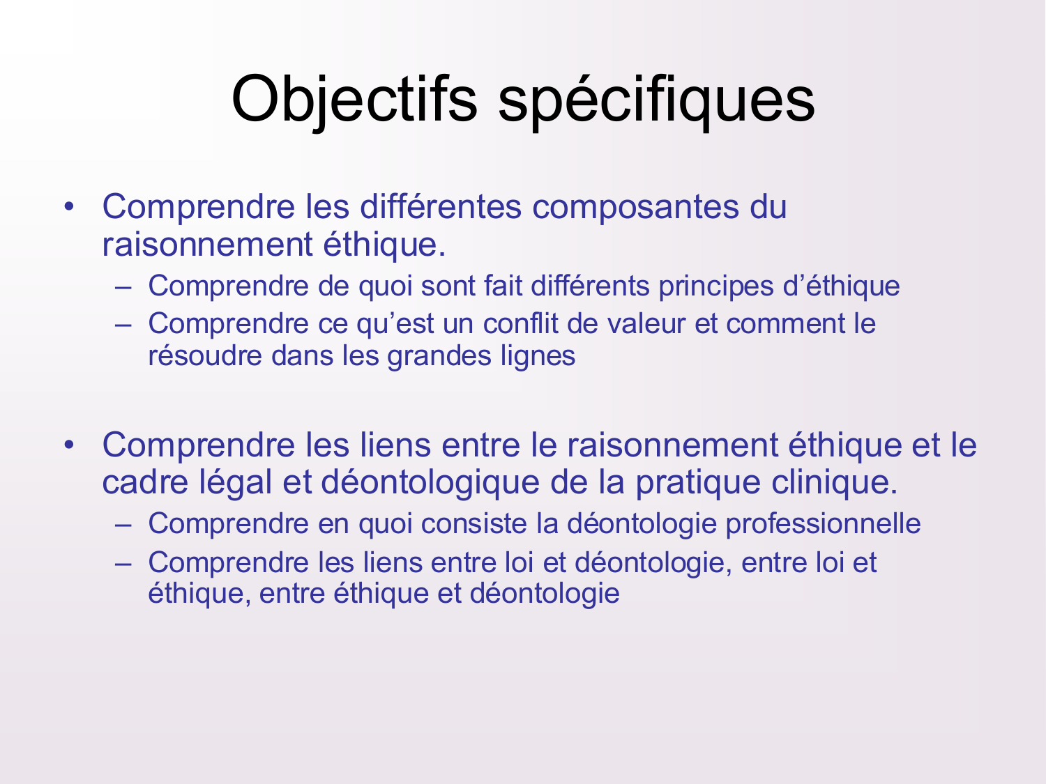 Dimensions éthiques et déontologiques de la décision médicale page 4