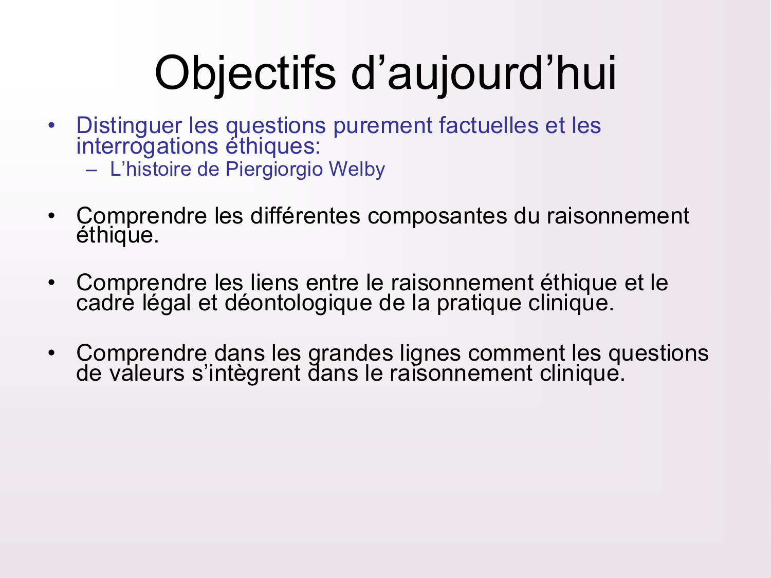 Dimensions éthiques et déontologiques de la décision médicale page 7