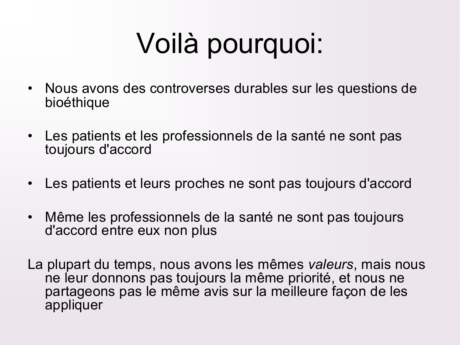 Dimensions éthiques et déontologiques de la décision médicale page 25