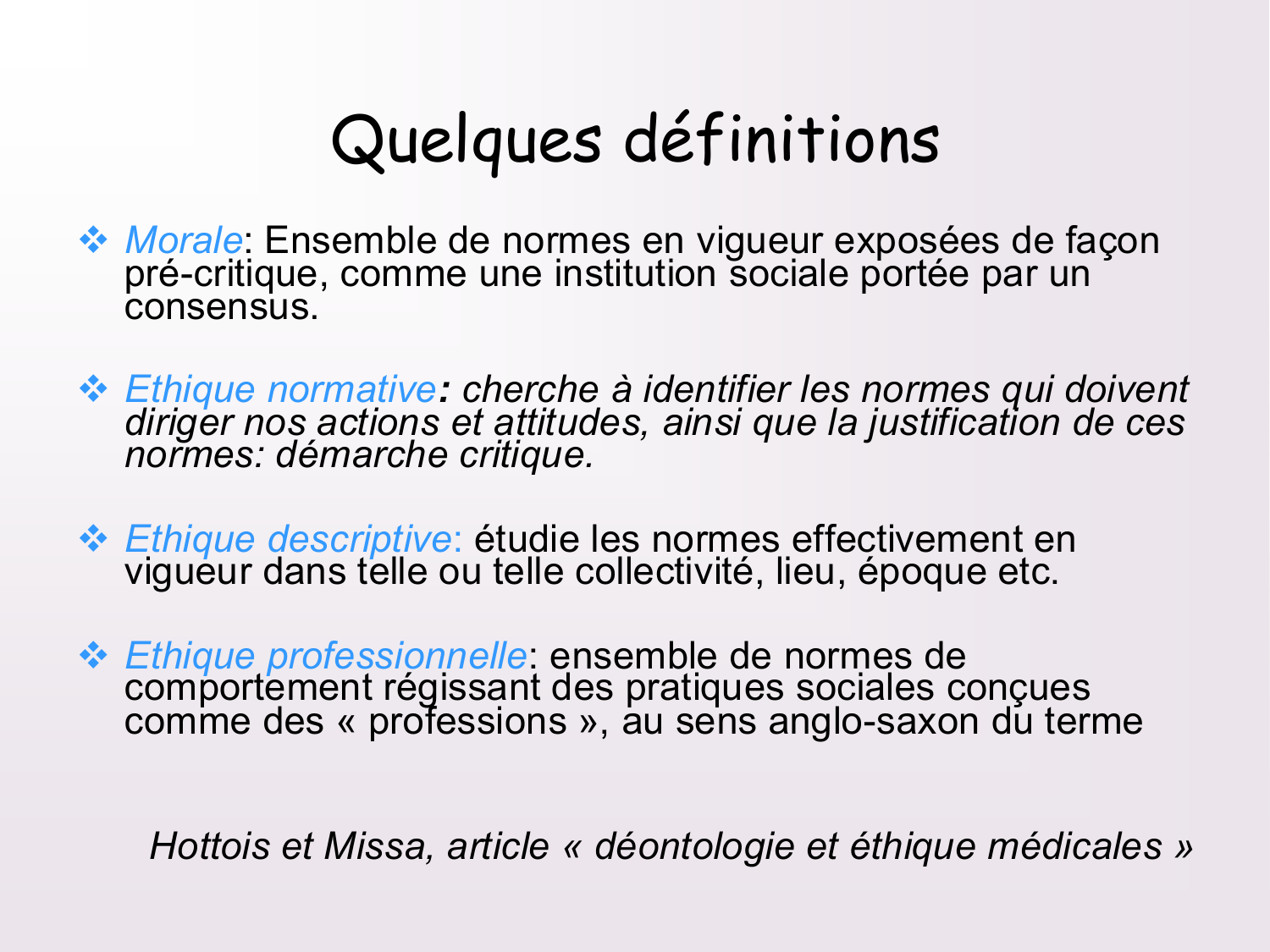 Dimensions éthiques et déontologiques de la décision médicale page 29