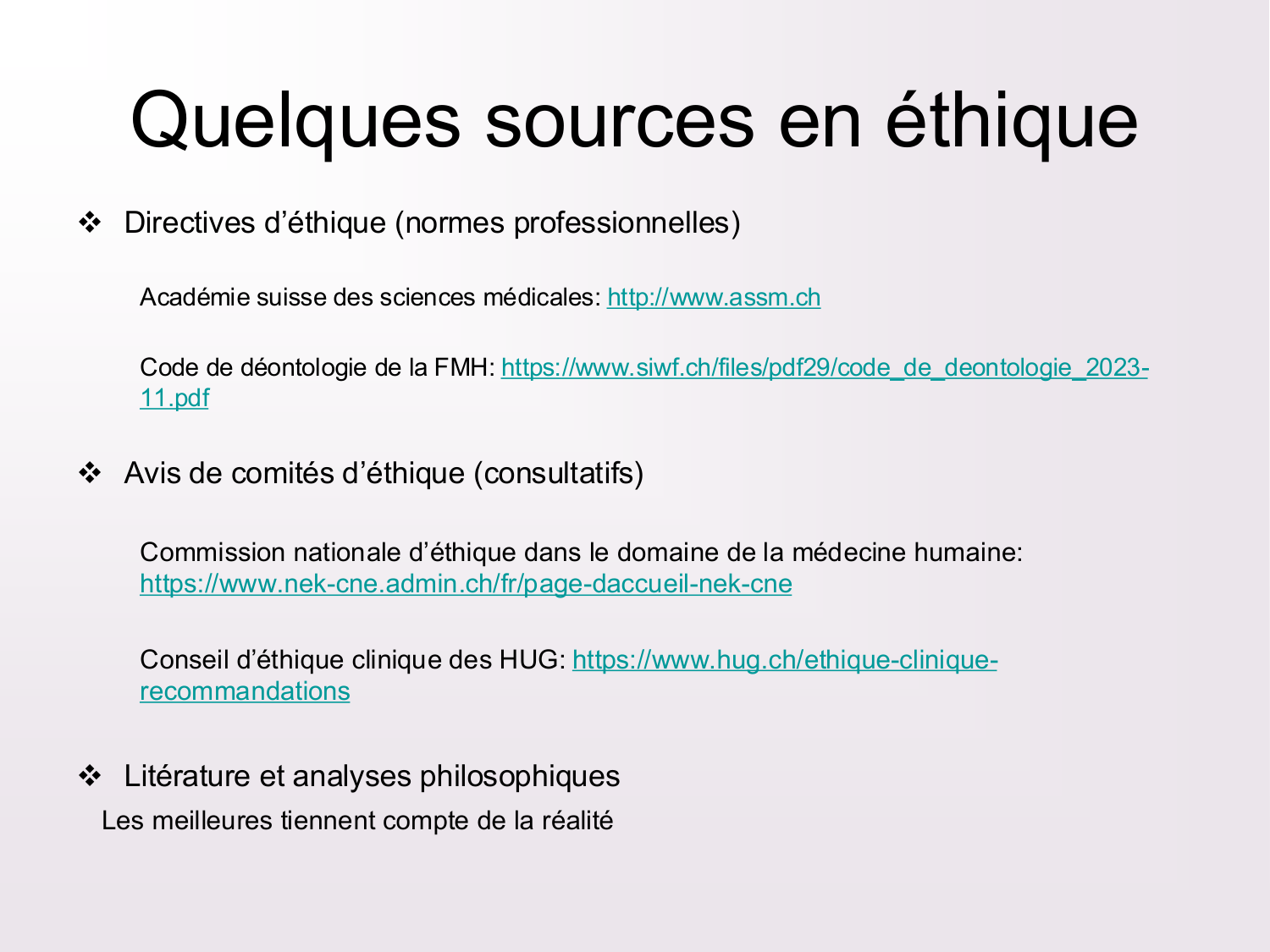 Dimensions éthiques et déontologiques de la décision médicale page 42