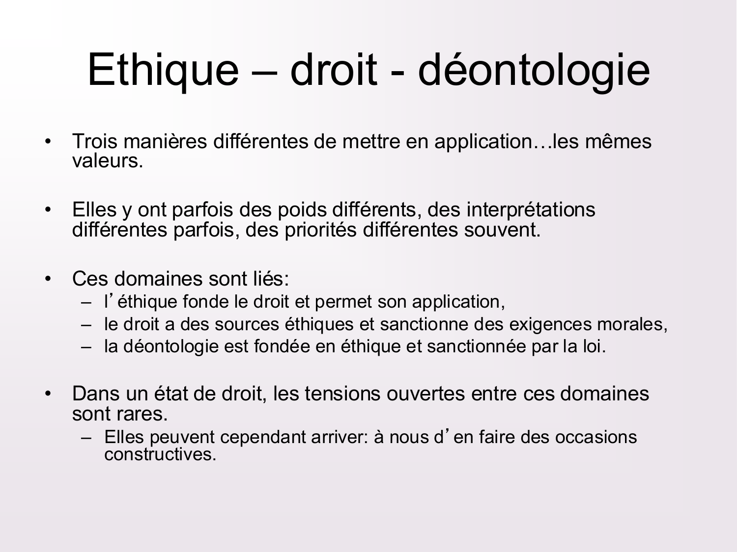 Dimensions éthiques et déontologiques de la décision médicale page 43