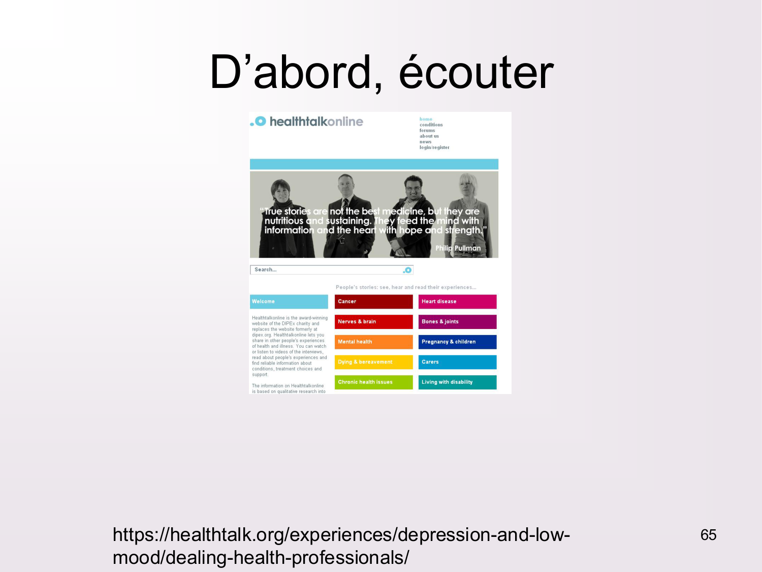 Dimensions éthiques et déontologiques de la décision médicale page 65