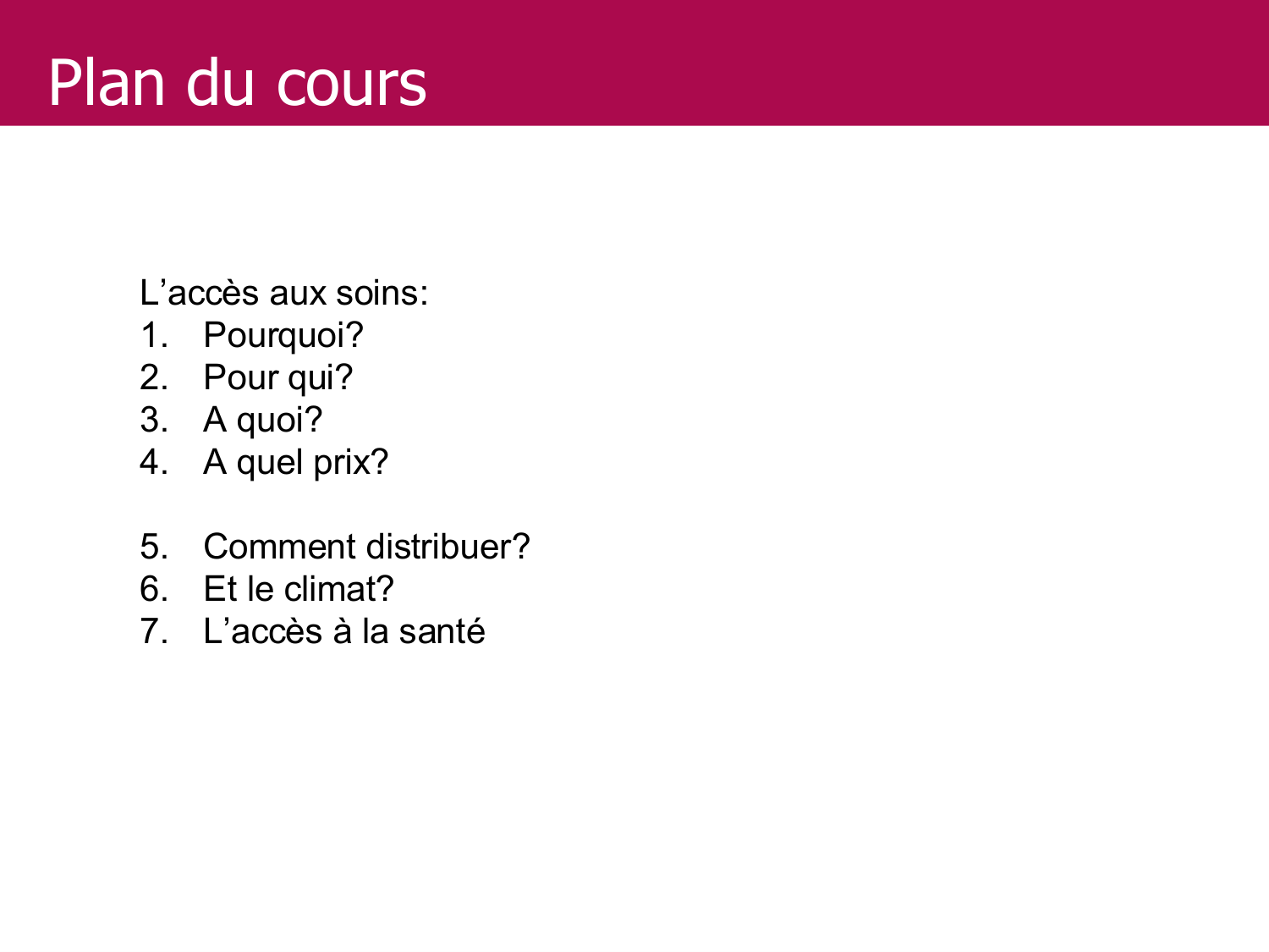 Equité et accès aux soins page 2