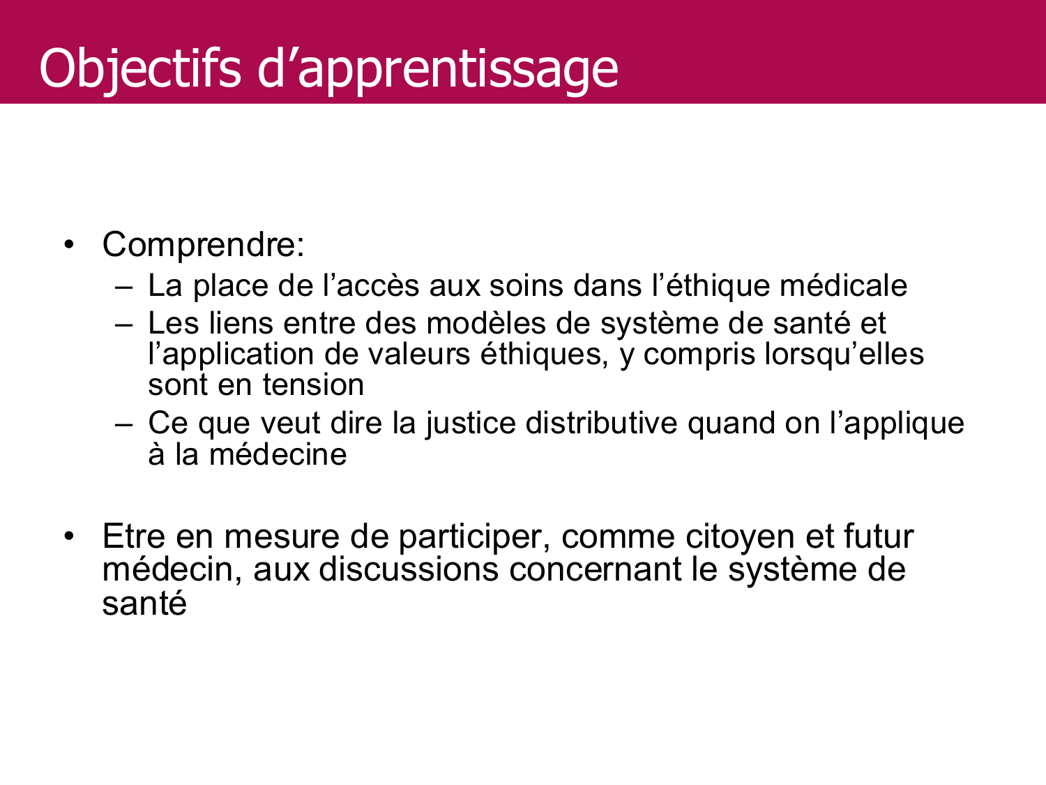Equité et accès aux soins page 3