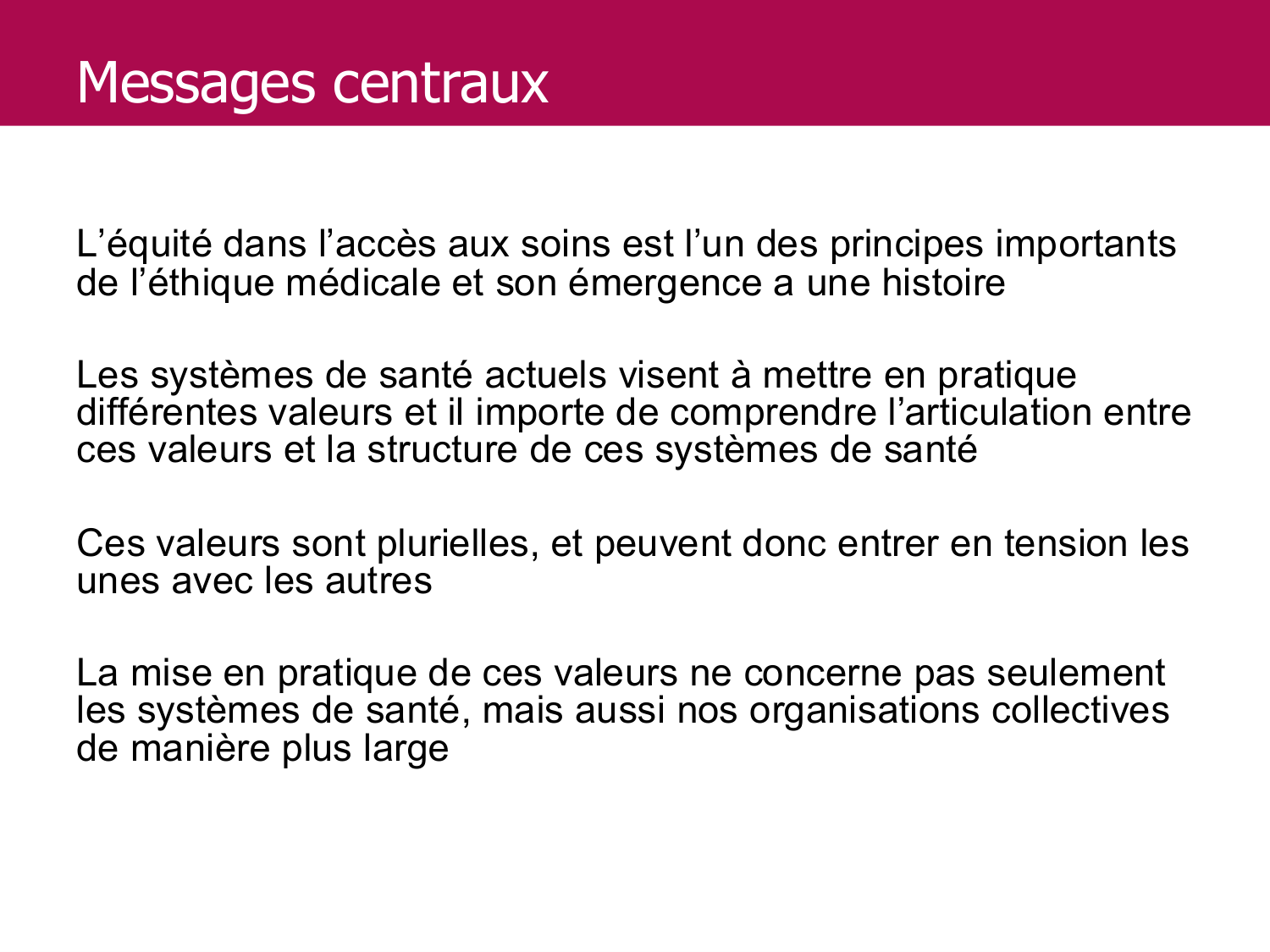 Equité et accès aux soins page 4