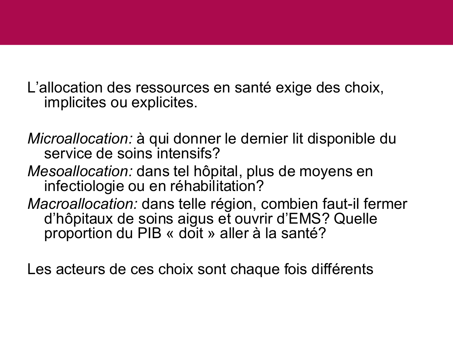 Equité et accès aux soins page 31