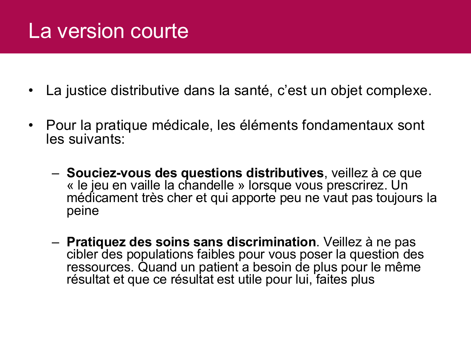 Equité et accès aux soins page 50