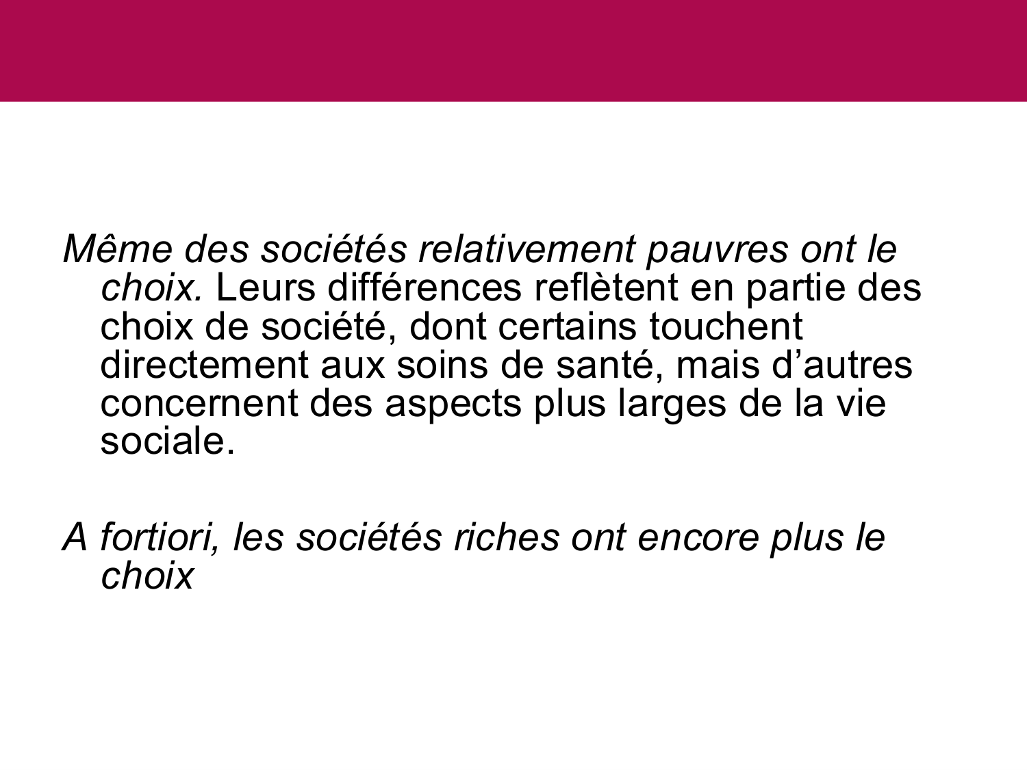 Equité et accès aux soins page 64