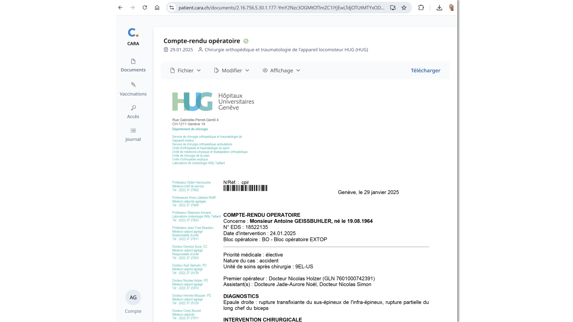 Geissbuhler, santé et soins à lère du numérique page 21