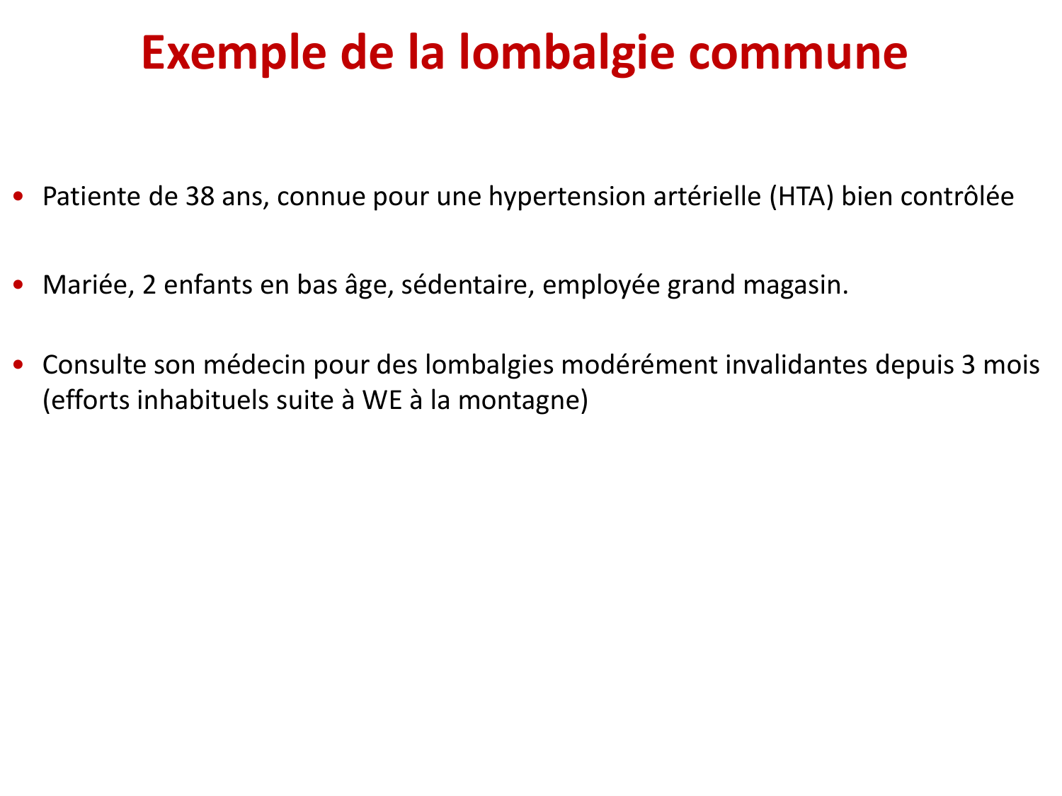 PSS Défis de la prise en charge de la lombalgie 2026 page 15