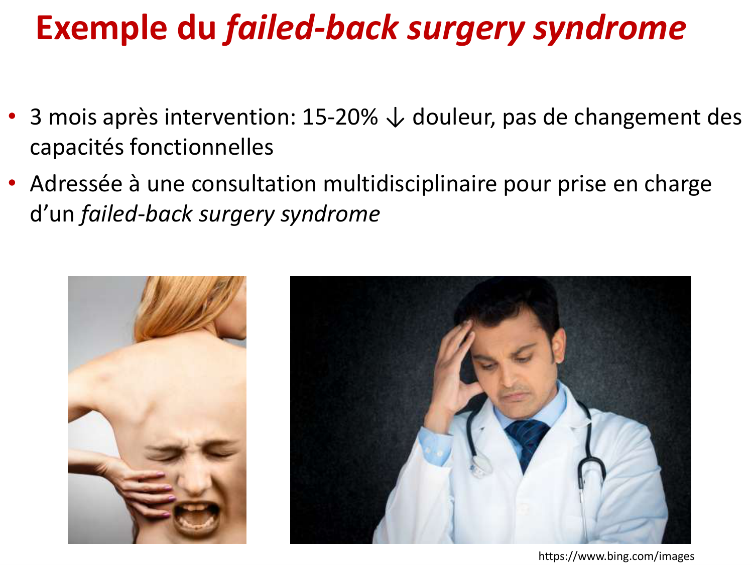 PSS Défis de la prise en charge de la lombalgie 2026 page 19