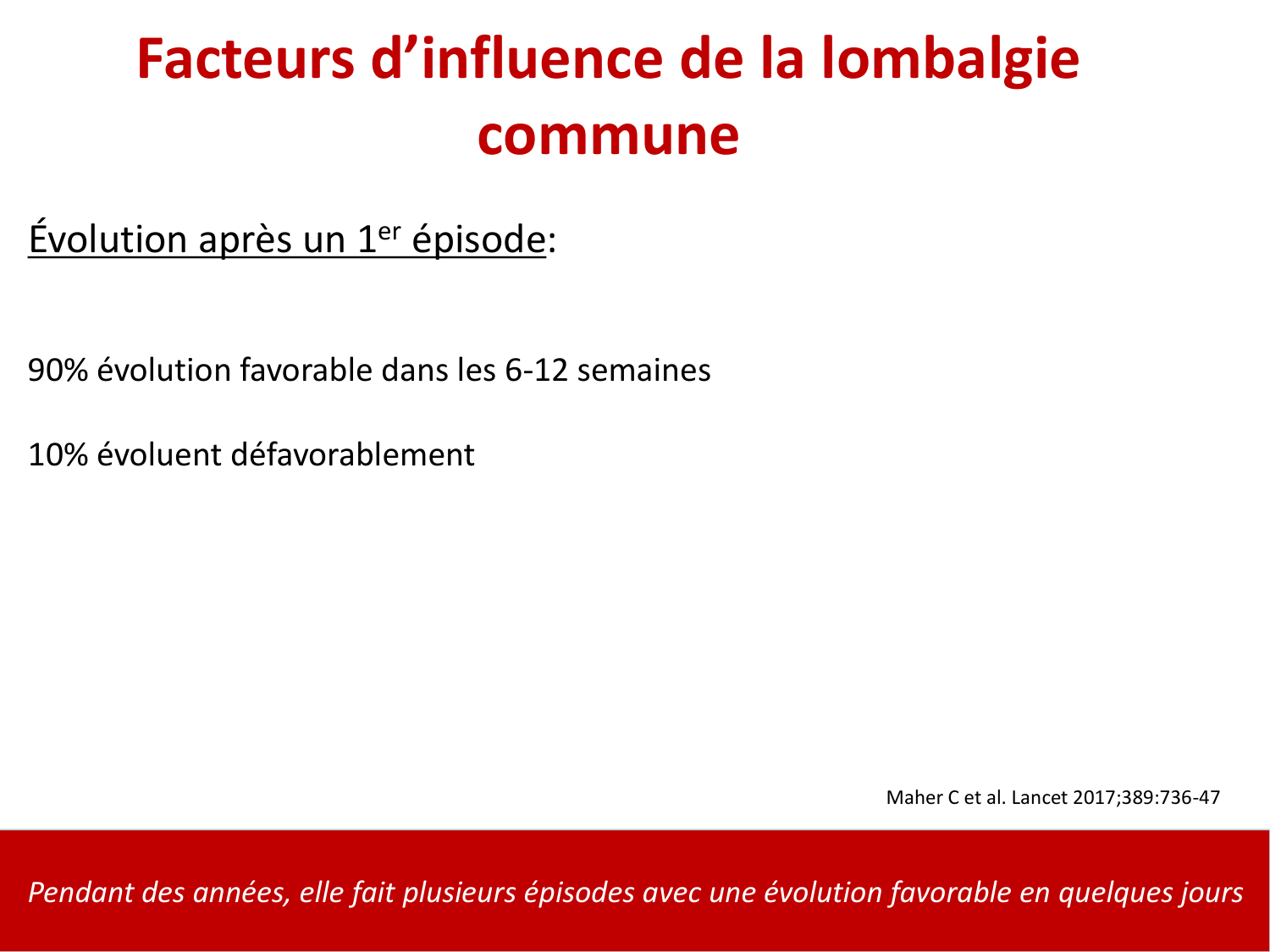 PSS Défis de la prise en charge de la lombalgie 2026 page 21