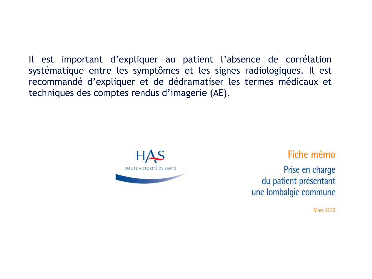 PSS Défis de la prise en charge de la lombalgie 2026 page 36