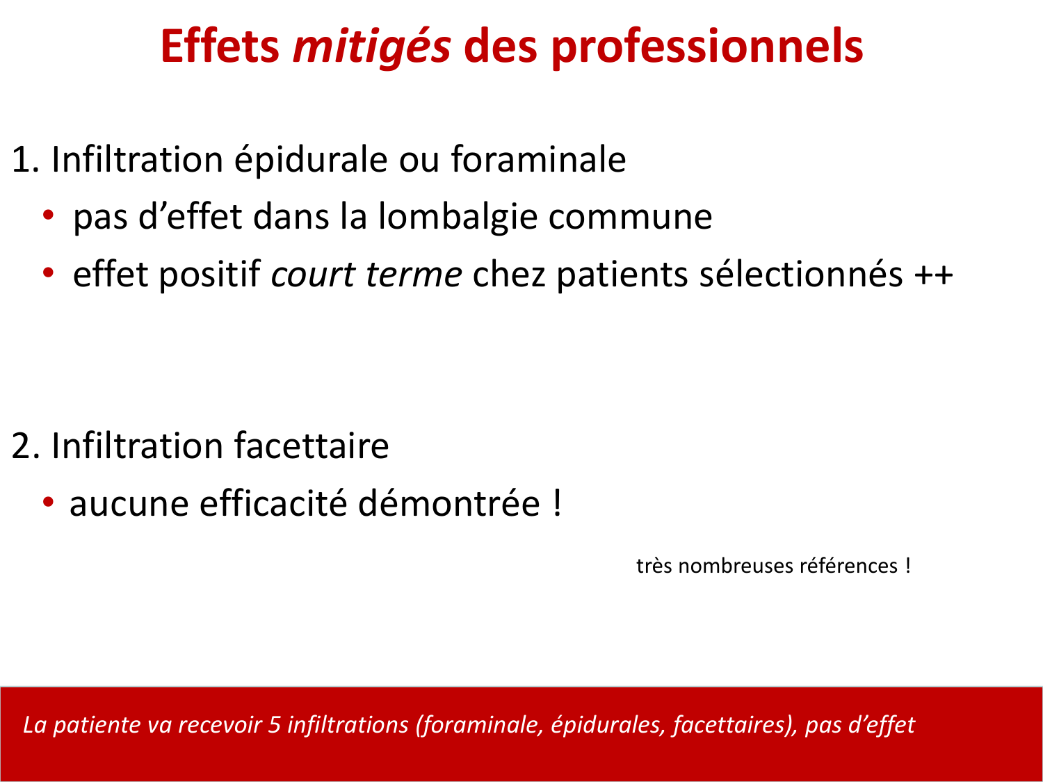 PSS Défis de la prise en charge de la lombalgie 2026 page 38