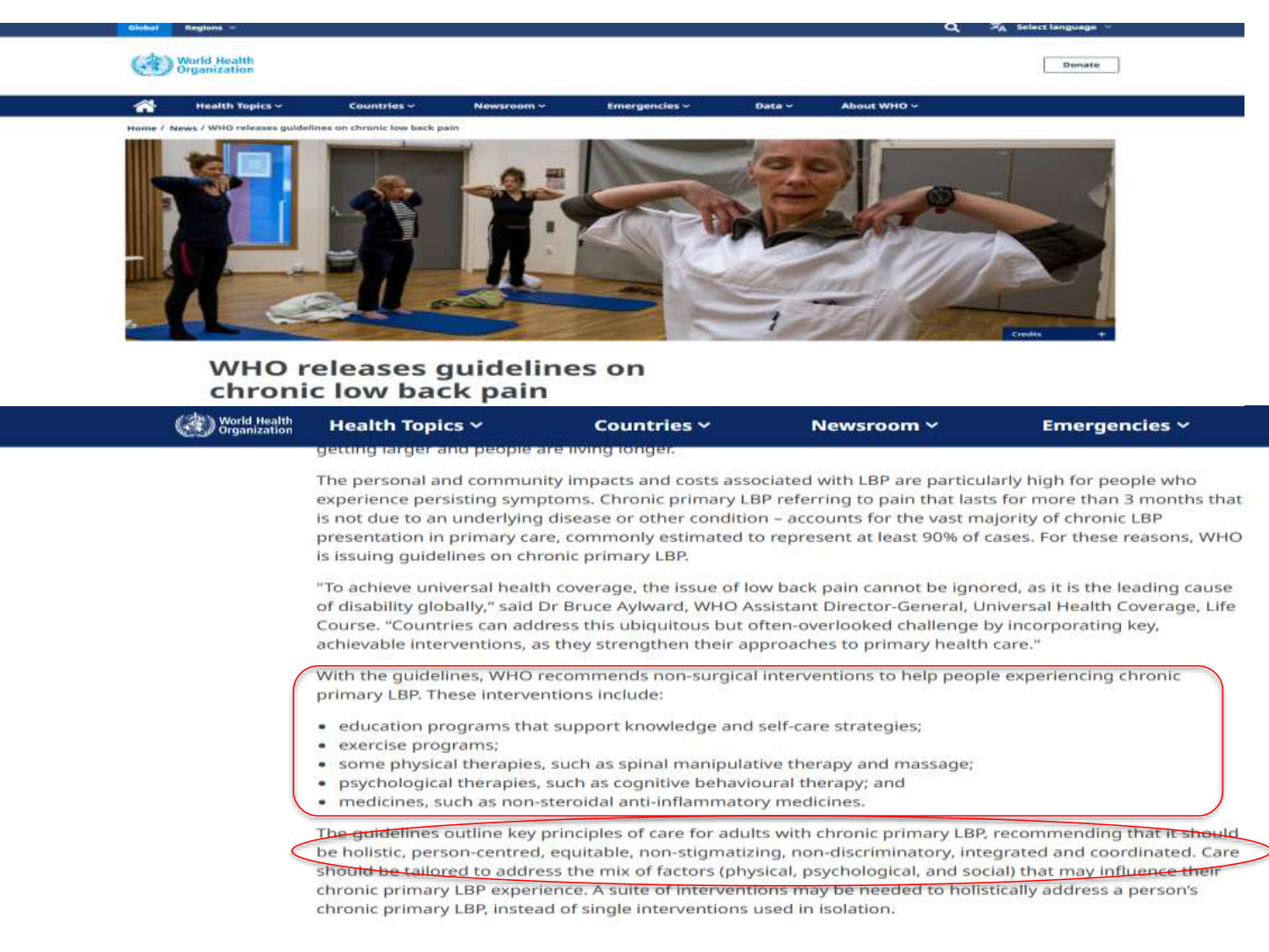 PSS Défis de la prise en charge de la lombalgie 2026 page 51