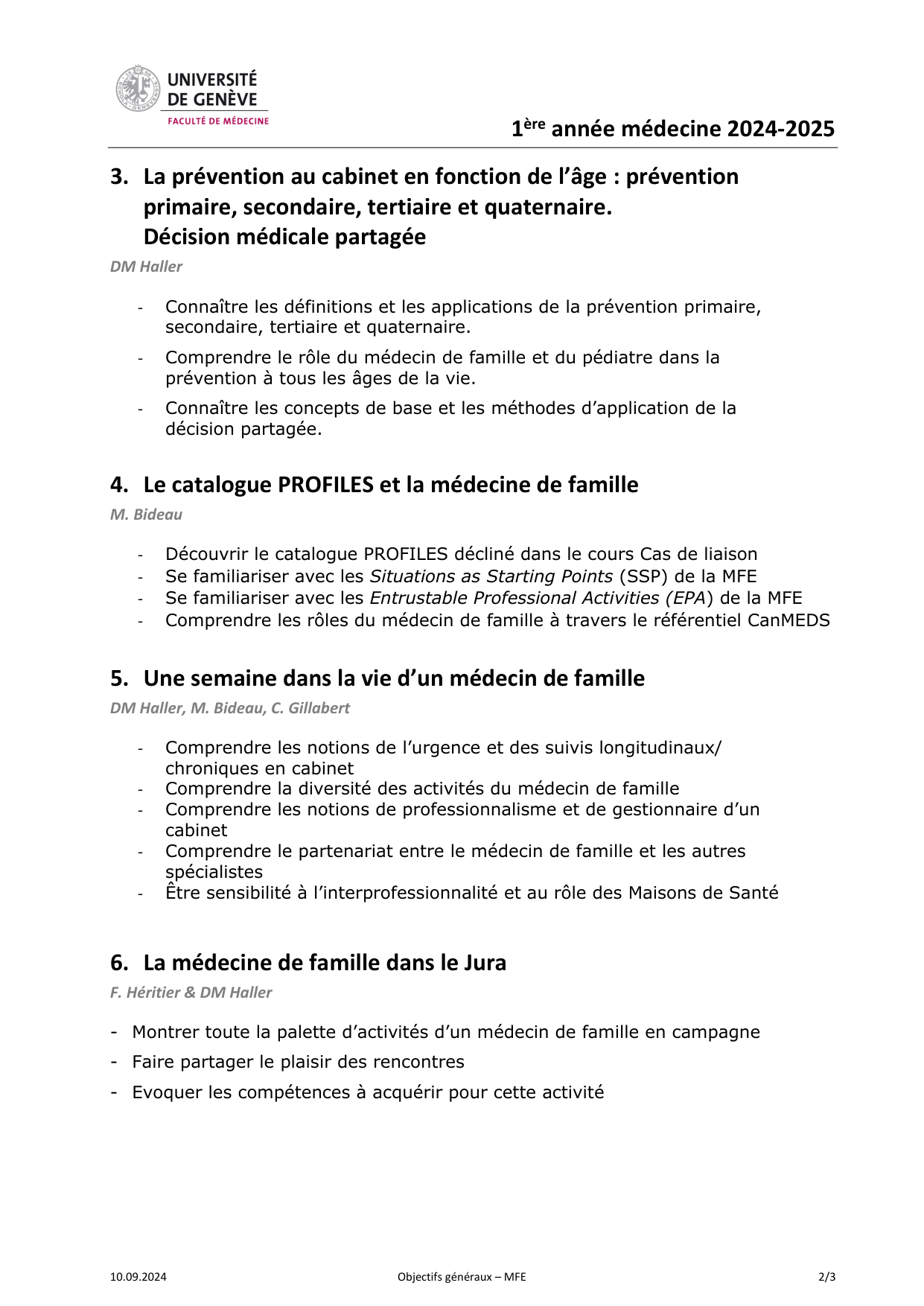 1ère BA Objectifs-MFE Cas de Liaison-2024-2025 page 2